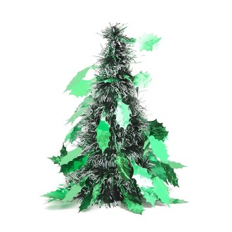 Mini Desktop Christmas Tree Hotel Shopping Mall Christmas Decoration, Size: Leaves(Green)