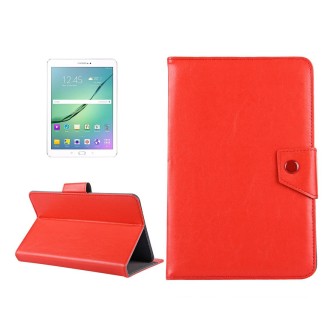 10 inch Tablets Leather Case Crazy Horse Texture Protective Case Shell with Holder for Asus ZenPad 10 Z300C, Huawei MediaPad M2 