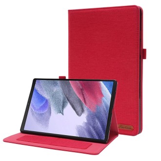 For Lenovo M10 Plus 10.3 inch TB-X606 / TB-X606F Horizontal Flip TPU + Fabric PU Leather Tablet Case(Red)