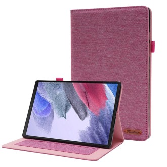 For Lenovo M10 Plus 10.3 inch TB-X606 / TB-X606F Horizontal Flip TPU + Fabric PU Leather Tablet Case(Rose Red)