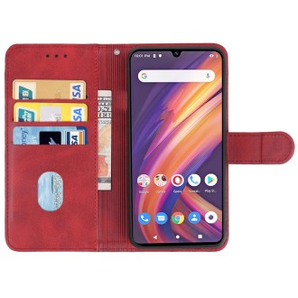 Leather Phone Case For Lenovo A6 Note(Red)