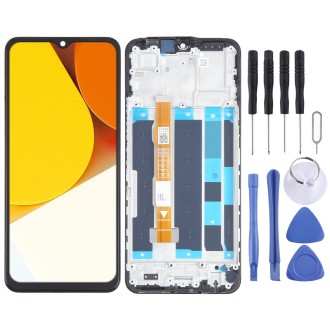 For vivo Y35 4G OEM LCD Screen Digitizer Full Assembly with Frame