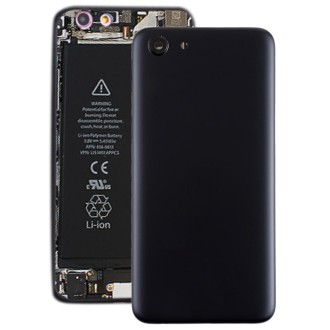 For OPPO A1  Back Cover with Camera Lens (Black)