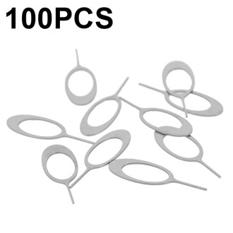 100 PCS Universal Thickened and Hardened Steel Phone Card Removal Pin(Style 3)