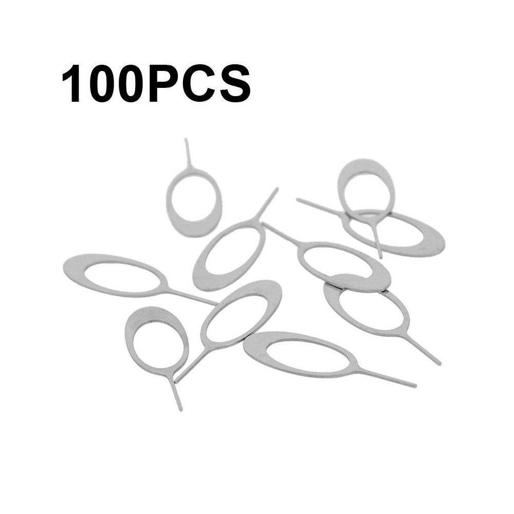 100 PCS Universal Thickened and Hardened Steel Phone Card Removal Pin(Style 3)