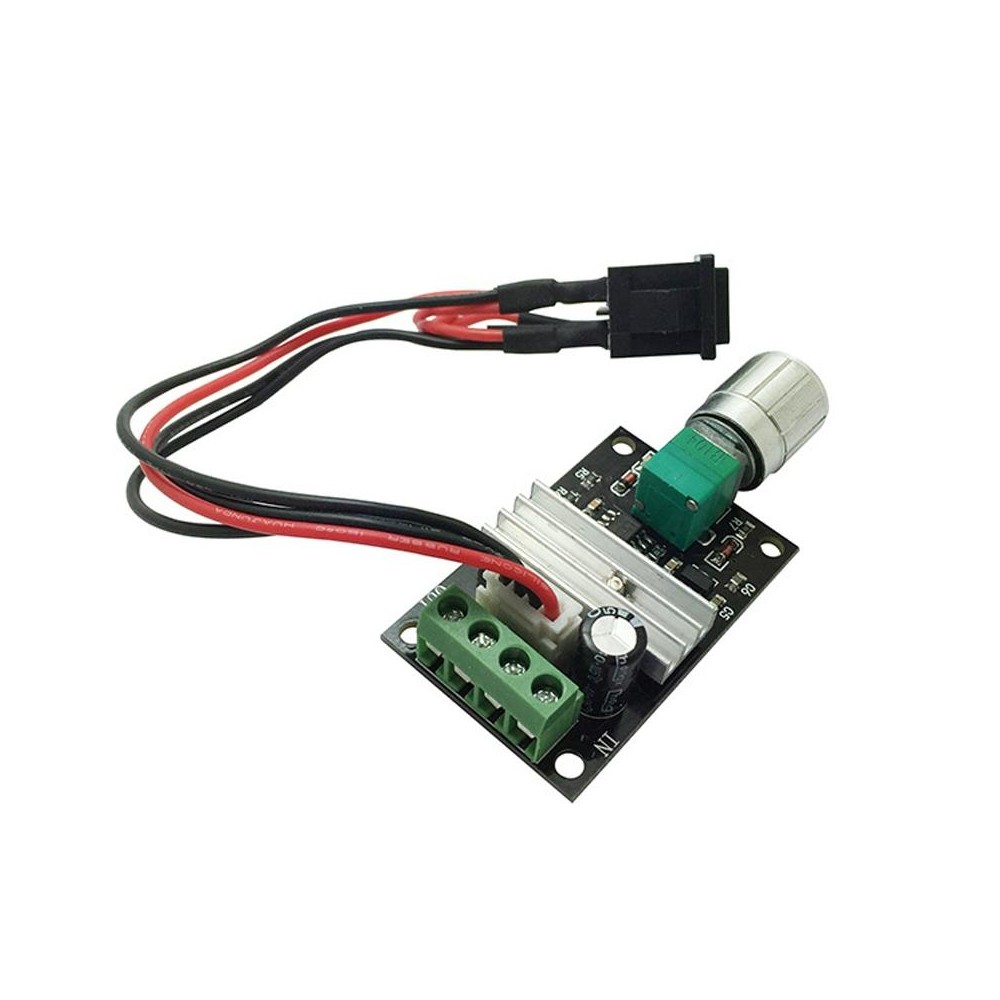 DC 6-28V 3A  PWM Speed Adjustable Reversible Switch DC Motor Driver Reversing