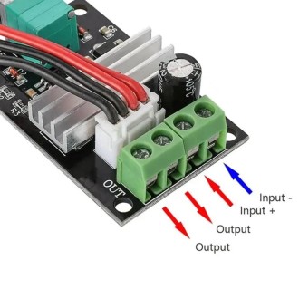 DC 6-28V 3A  PWM Speed Adjustable Reversible Switch DC Motor Driver Reversing