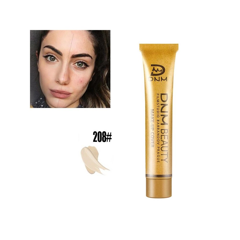 Face Makeup Concealer Waterproof Makeup Foundation Corrector Cover Concealer Contour Palette Cream Skin Concealer(DDC 208)