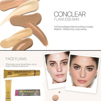 Face Makeup Concealer Waterproof Makeup Foundation Corrector Cover Concealer Contour Palette Cream Skin Concealer(DDC 208)