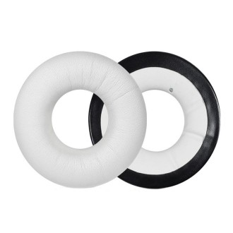 1pair Headset Sponge Cover for Sennheiser HD25-1II/25/25SP/25SP-II, Color: White