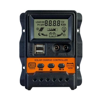 Dual DC Current 12V/24V Solar Controller LCD PWM Photovoltaic Power Generation Controller(20A)