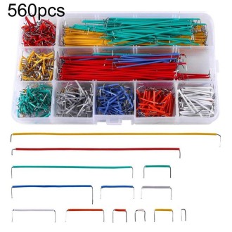 560 PCS 14 Lengths Jumper Wire U Shape Solderless Breadboard Jumper Wire Kit