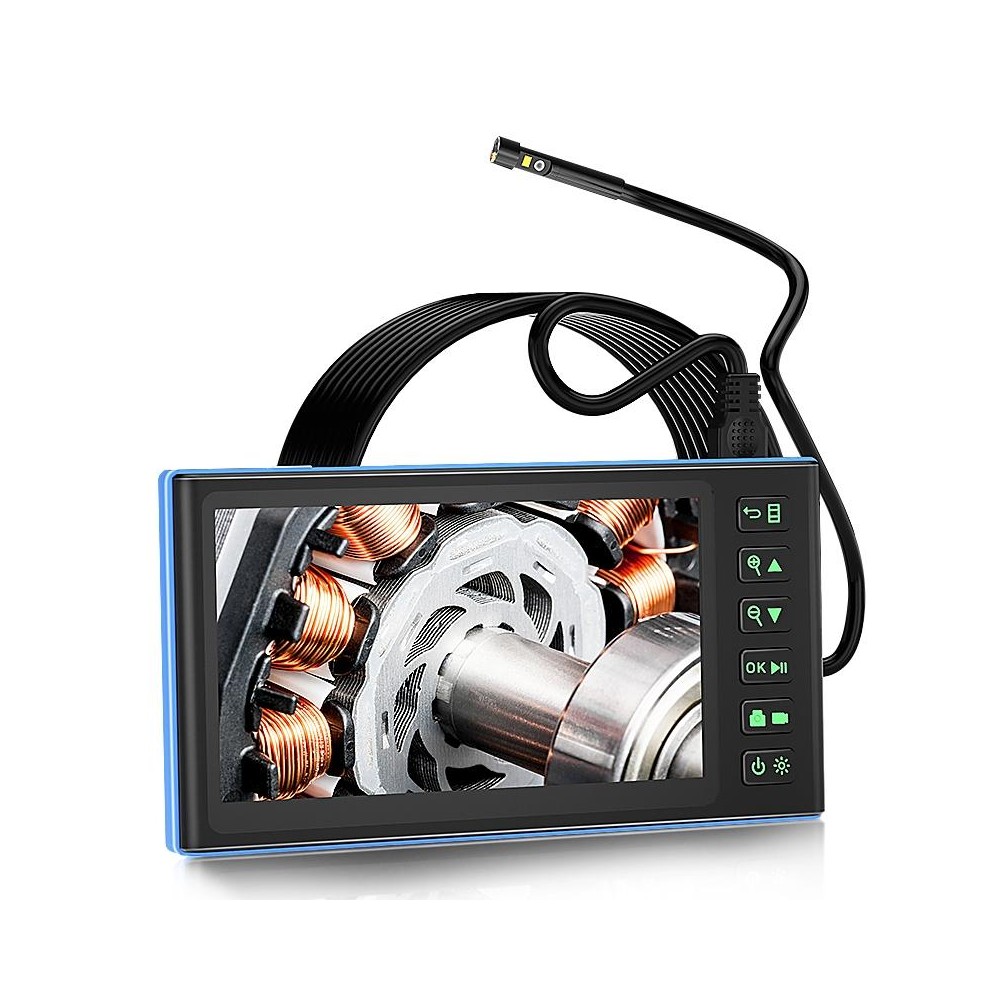 T23 7.9mm Dual Lenses 7 inch Screen Industrial Endoscope, Spec:5m Tube