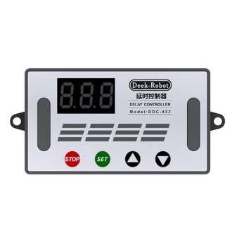 Deek-Robot DDC-432 Delay Relay Switch DC5V-30V Dual MOS Tube Digital Display Time Relay Controller