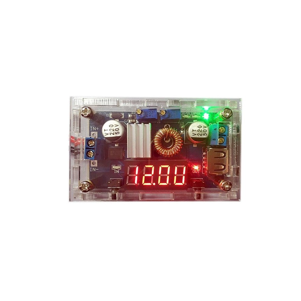 With Housing 5A Constant Voltage Constant Current Buck Module