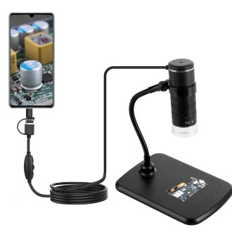 AN104 1000X 3 in 1 Digital Microscope with Helical Tube Bracket