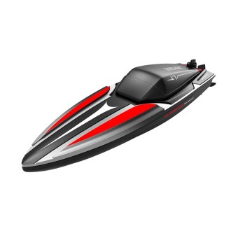 B6 Double Propeller Electric High Speed Remote Control Boat(Black)