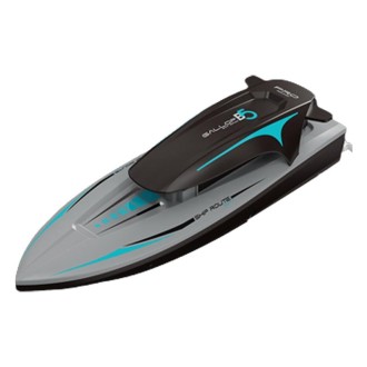 LS-XDU/RC B5 High Speed Remote Control Toy Boat with Colorful Light(Silver)