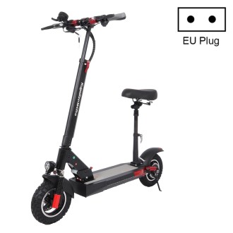 [EU Warehouse] Kukirin M4 Pro 500W Three-speed Adjustable Folding Electric Offroad Scooter with 10 inch Tires & LCD Display(Blac