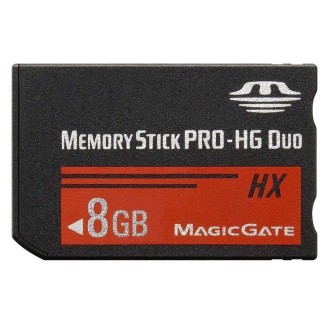 8GB Memory Stick Pro Duo HX Memory Card - 30MB / Second High Speed, for Use with PlayStation Portable (100% Real Capacity)