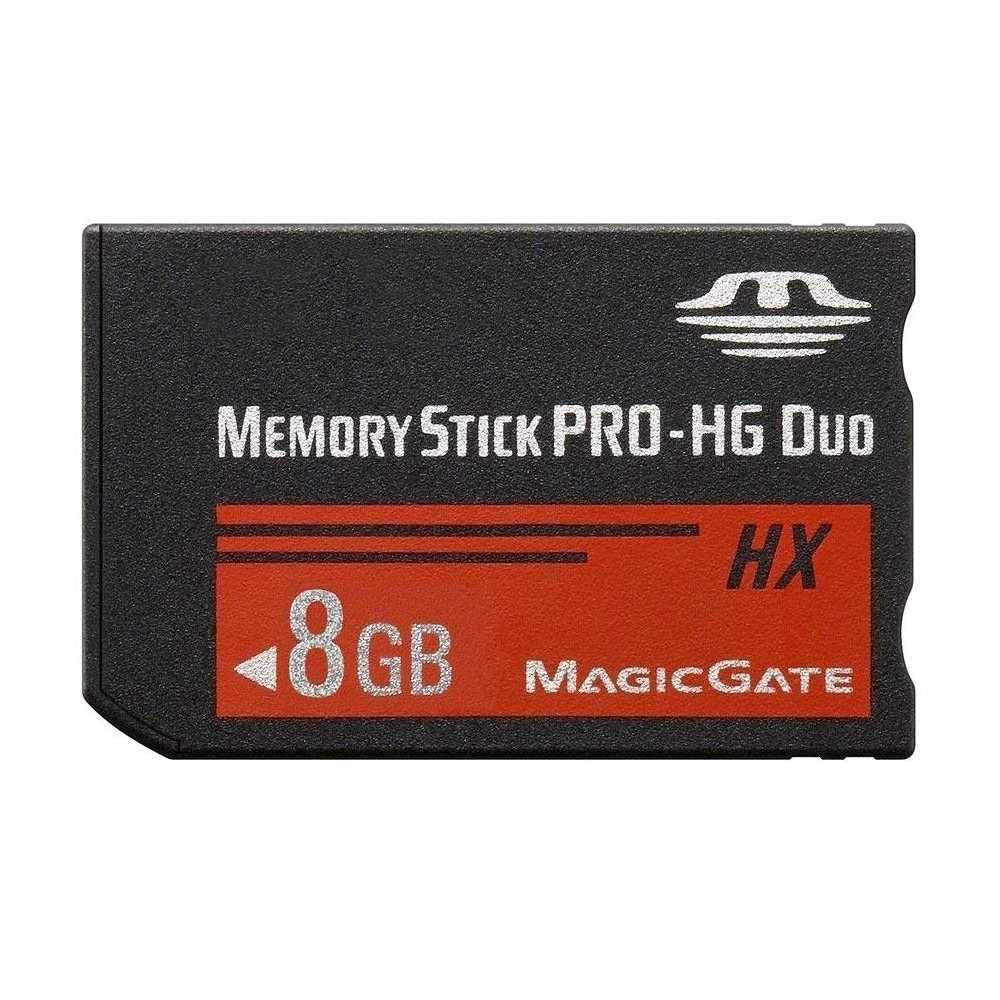 8GB Memory Stick Pro Duo HX Memory Card - 30MB / Second High Speed, for Use with PlayStation Portable (100% Real Capacity)