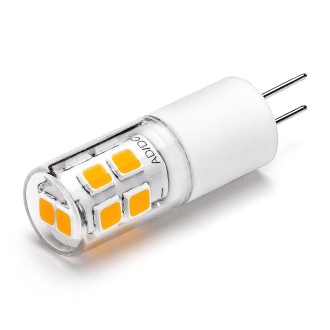 G4 1.3W SMD 2835 14 LEDs No Flicker LED Corn Light, AC/DC 12V (Warm White)