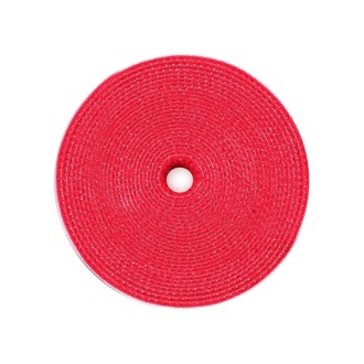 DUX DUICS Stoyobe Circle Hook and Loop Cable Ties, Length: 3m(Red)