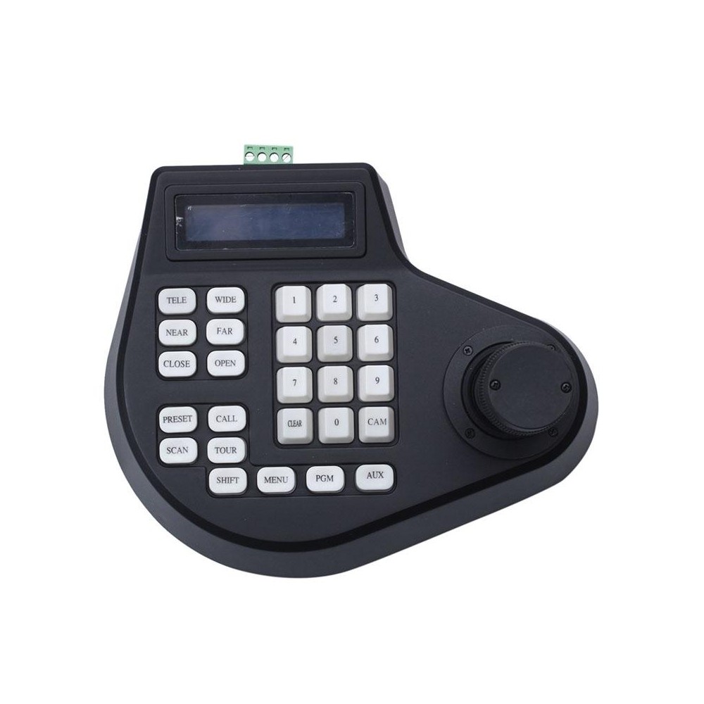 8003H Analog Coaxial Dome Control Keyboard RS485 PTZ, Specification:3 Axis(AU Plug)