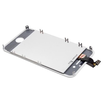 Digitizer Assembly (LCD + Frame + Touch Pad) for iPhone 4(White)