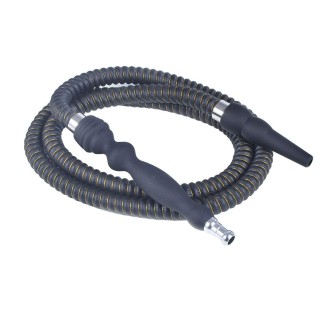 Hookah Accessories Leather Hookah Hose, Length: 1.5m (Black)