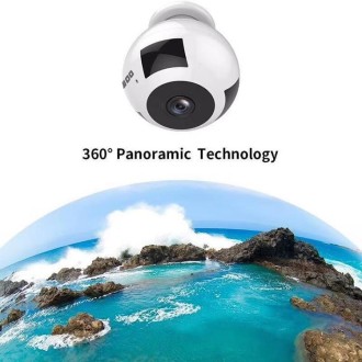 Anpwoo MN003 360 Degrees Panoramic 960P HD WiFi IP Camera, Support Motion Detection & Infrared Night Vision & TF Card(Max 64GB)