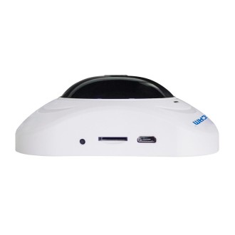 ESCAM Q8 960P 360 Degrees Fisheye Lens 1.3MP WiFi IP Camera, Support Motion Detection / Night Vision, IR Distance: 5-10m, UK Plu