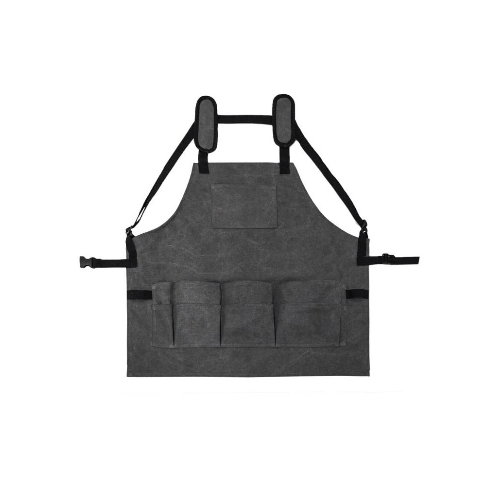 814525 Garden Multi-Purpose Pocket Electrician Repair Apron(Grey)