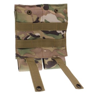 Duplex Canvas Clips Pouch with Quick Release Buckles