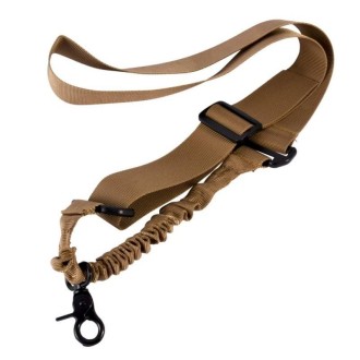 Nylon Adjustable Multi Function Sling Strap Hunting Supplies Belt(Light tan)