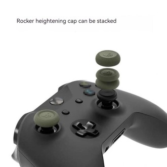 For XBOX ONE Handle Rocker Cap Set Gamepad Anti-slip Combination Button Cap(Green)