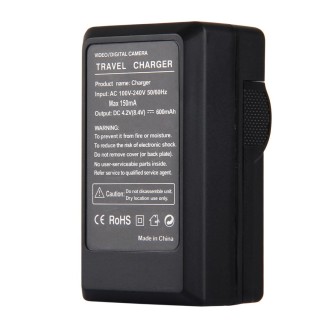 PULUZ EU Plug Battery Charger for Nikon EN-EL10, Olympus LI-40B, FUJI FNP-45, Kodak K7006, CASIO CNP80 Battery