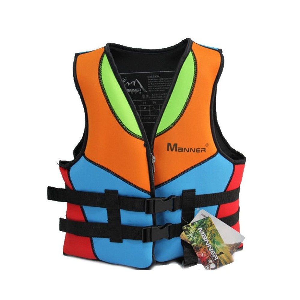 MANNER QP2007 Children Buoyancy Vest Swimming Aid Life Jacket, Size:XL