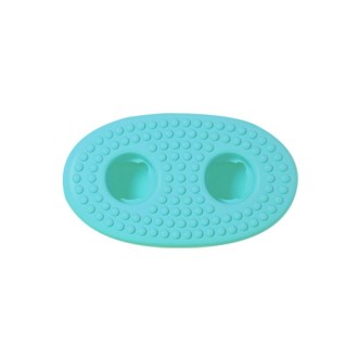 Inflatable Pool Floating Silicone Drink Cup Holder(Green)