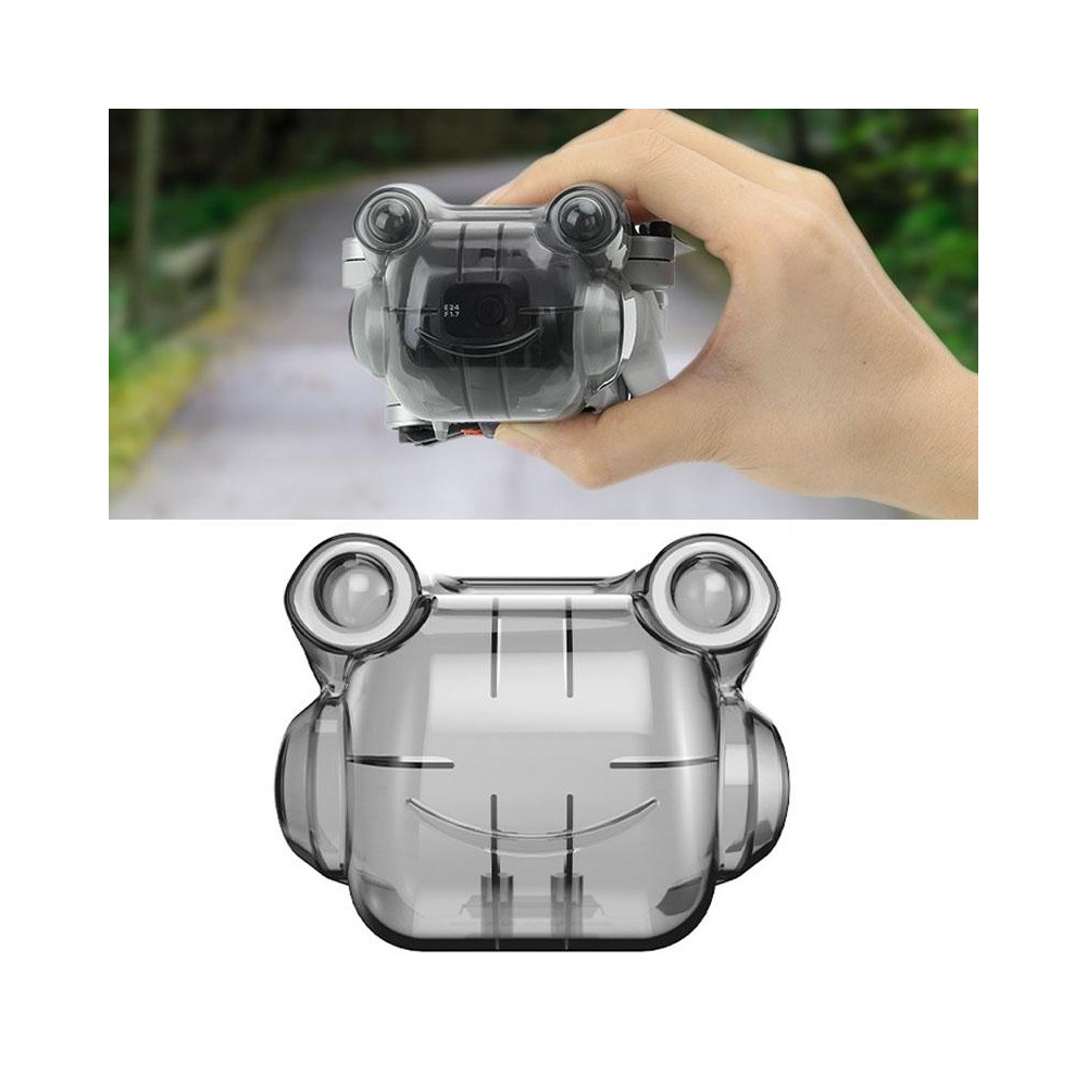 Sunnylife MM3-G445 For DJI Mini 3 Pro Frog Lens Cover Gimbal Protection Vision Sensor Cover(Transparent Gray)