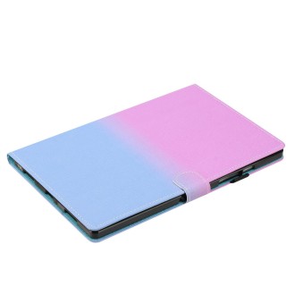 For iPad mini 5 / 4 / 3 / 2 / 1 Stitching Gradient Leather Tablet Case(Purple Blue)