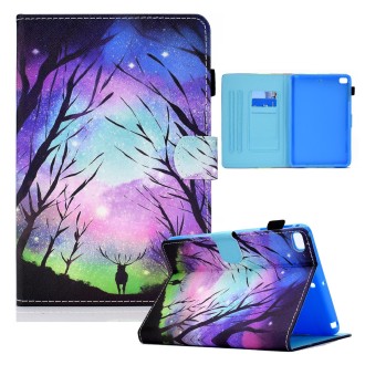 Colored Drawing Horizontal Flip Leather Case with Holder & Card Slots & Sleep / Wake-up Function For iPad mini 5 / 4 / 3 / 2 / 1