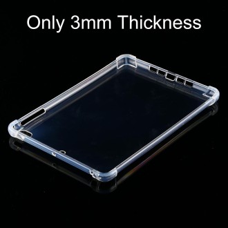 For iPad Mini 4 / 3 / 2 / 1 3mm Four Corners Shockproof Transparent Protective Case