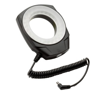 Godox Ring48 Circular Macro Ring 48 LED Flash Light with 6 Different Size Adapter Rings(UK Plug)