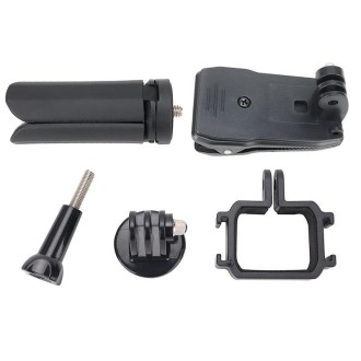 For DJI OSMO Pocket 3 Expansion Bracket Adapter Gimbal Camera Mounting Bracket Accessories, Style: Expand Bracket+Backpack Clip+