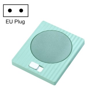 Home Constant Temperature Cup Mat Heat Thermos Coaster, Plug Type: EU Plug (Matcha Green)