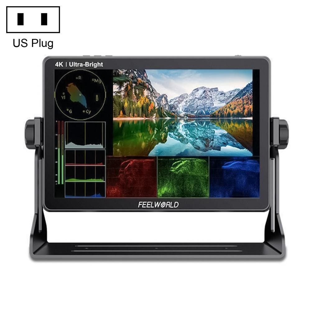 FEELWORLD LUT11S 10.1 inch Ultra High Bright 2000nit Touch Screen DSLR Camera Field Monitor, 3G-SDI 4K HDMI Input Output 1920 x 