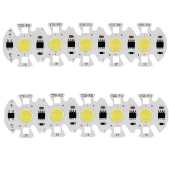 5 PCS COB LED Light Chip AC 220V LED Bulb Light Intelligent IC Driver Bulb Light DIY Spotlight Downlight Chip Outdoor Flood Ligh