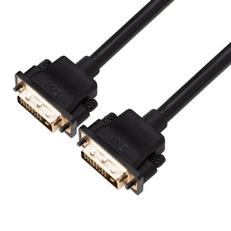 FNR DVI 24+1P Male to DVI 24+1P Male 1080P HD Connection Cable, Length: 3m