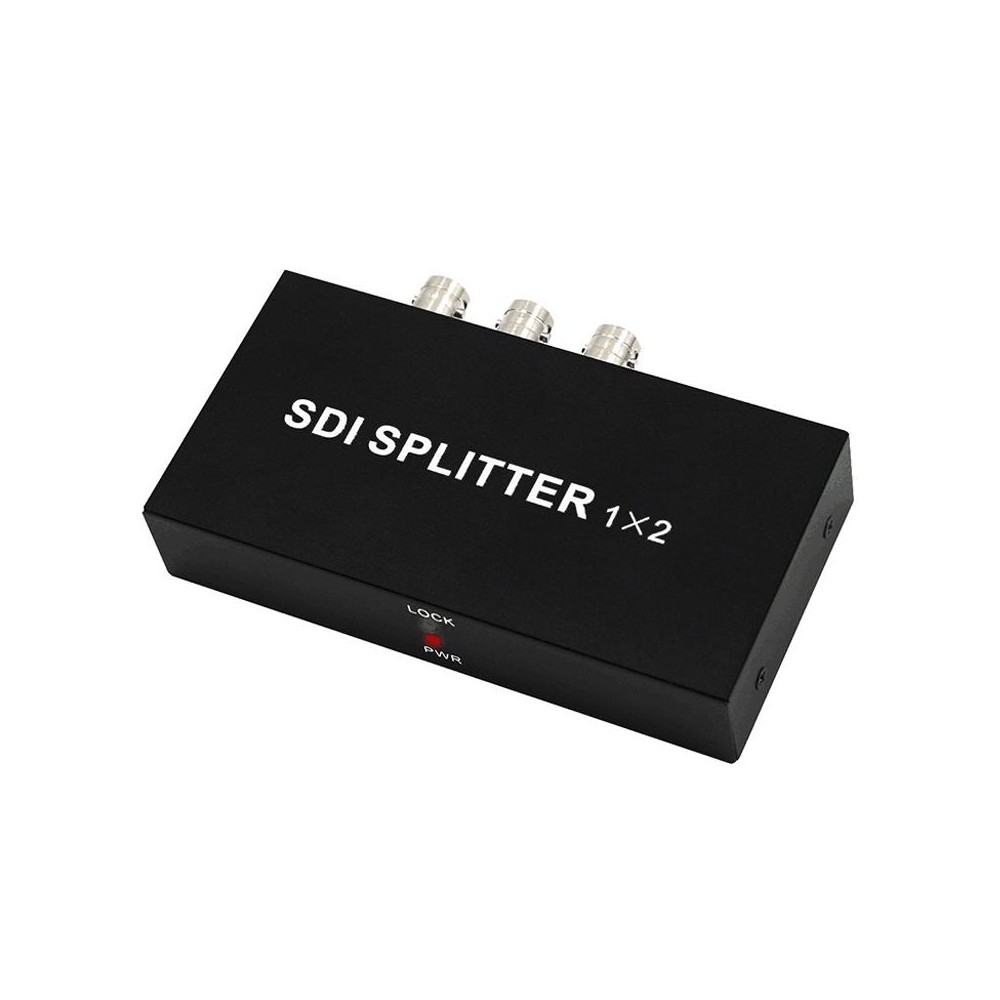 1 In 2 Out SD-SDI / HD-SDI / 3G-SDI Distribution Amplifier Video SDI Splitter(EU Plug)